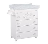 Micuna 1703496031 - baignoire - matelas à langer étoiles Sweet Bear 0 m +