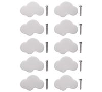 Micvtve 10 PièCes Dessin Animé Meubles PoignéEs Enfants Chambre Boutons PoignéEs Tiroir Tirer PoignéE Porte Bouton pour Chambre Cuisine