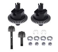 Micvtve DifféRentiel et et Kit D'Engrenages pour Le Volcan 94123 94107 94111 94118 94166 1/10 PièCes de Mise à Niveau de Voiture RC différentiel rc 1/10