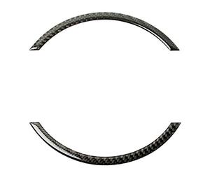 Micvtve Fibre de pour Garniture de Cadre D'éCran de Navigation de Console Mini F55 F56