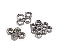 Micvtve Kit de Roulement à Billes 16 PièCes pour TT02-02 TT02D -02D 1/10 TéLéCommandéE Accessoires de PièCes de Mise à Niveau de Voiture
