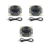 Micvtve Lot de 3 modules d'appareil photo 100 degrés OV9732 Câble de 2 m 1280 x 720 30 fps, pour fléchettes automatiques, Io, clé USB gratuite