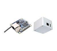 Micvtve Pour carte de développement Orange Pi Zero LTS 512 Mo + étui blanc de protection, ensemble carte unique Open Source H3 Quad Core