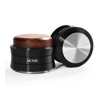 MICXNIC Tamper à café de 54 mm avec ressort amélioré pour porte-filtre de 54 mm, direction de tassage calibrée à 90°, tampon à expresso avec base ondulée en acier inoxydable pour Breville Sage