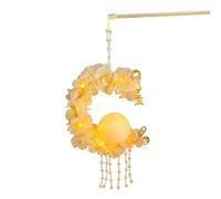 Mid Autumn Lantern Kit, Handheld Rabbit Ornament, Portable Holiday Craft, Festival Decor Design, Party and Home Use for Kids Adults Mooncake Celebration, 9.45 inches