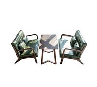 Mid Century Modern Chair Soft Thick Padded Armchair, Single Sofa Reading Chairs for Adults, Lounge for Living Room and Bedroom(3)