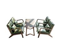 Mid Century Modern Chair Soft Thick Padded Armchair, Single Sofa Reading Chairs for Adults, Lounge for Living Room and Bedroom(5)