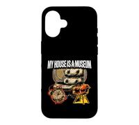 Mid Century Modern My House is A Museum Retro Furniture Coque pour iPhone 16
