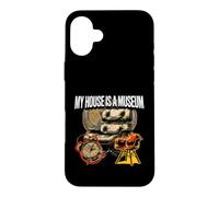 Mid Century Modern My House is A Museum Retro Furniture Coque pour iPhone 16 Plus