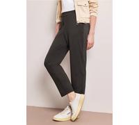 Mid Waist Slim Leg Pantalon Loose Fit
