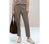 Mid Waist Slim Leg Pantalon Loose Fit
