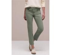 Mid Waist Straight Leg Jeans dans le Slim Fit