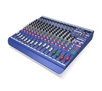 Midas Consoles Mélangeur analogique studio et direct DM16 – 16 entrées, préamplis micro