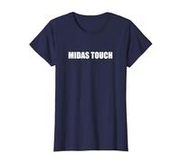 Midas Touch T-Shirt, Femme, Bleu Marine, XL
