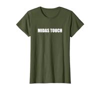 Midas Touch T-Shirt, Femme, Olive, M