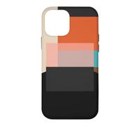 Midcentury Modern Abstract Geometric Circles & Squares Coque pour iPhone 12 Mini