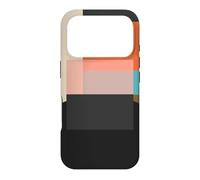 Midcentury Modern Abstract Geometric Circles & Squares Coque pour iPhone 17 Pro