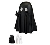 Middle Finger Mini Ghost Funny Halloween Resin Figurine Spooky Decor