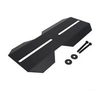 Middle for Super73 for S1 for RX Blocs de vélo électrique boue et eau Construction en fer Noir 28 x 12,5 x 1 cm Profil fin Installation facile pour le quotidien et hors route