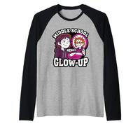 Middle Funny School Menace Girl Tween Boy Humour Manche Raglan