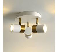 Middle LED Multi-Directional Plafonnier Spot Plafonnier Encastré Rail Kit D'éclairage Pour Couloir Cuisine Bureau Chambre Chevet Gu10 Ampoules