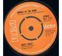 MIDDLE OF THE ROAD - SOLEY SOLEY 7 INCH (7" VINYL 45) UK RCA 1971