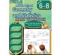 Middle School Geometry And Statistics Workbook 6th To 8th Grade