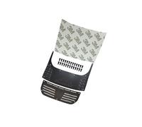 Middle Trim Panel Plate of Engine Cover for Traxxas 1:18 TRX4M Ford Bronco Crawler 97074-1 Upgrades - Black