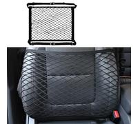 Middrivr Organiseur de siège avant de voiture, poche filet de voiture, polyvalent, extensible, en maille avant, accessoires d'intérieur de voiture, organiseur de siège universel pour la plupart des