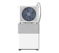 Midea Portasplit - Pompe à chaleur mobile - Refroidissement A++/chauffage A+, 12 000 BTU 3,5 kW - Pour pièces jusqu'à 42 m²/105 m³ - Seulement 39 dB(A) en mode silencieux