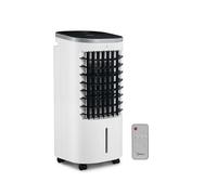 MIDEA AC100-25BR Rafraichisseur d'Air avec Réservoir 5L, Débit d'Air 120 m³/h, Refroidisseur par Évaporation 65W, Ventilateur Silencieux avec Roulettes