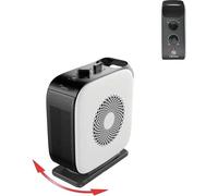Midea Aérotherme PTC NTY15-19CA 1500 watts blanc/noir Protection contre la surchauffe
