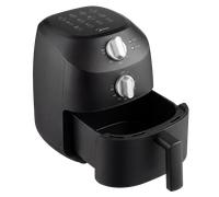 Midea air fryer sans huile 2 L compacte, 1150 W, panier antiadhésif facile à nettoyer et compatible lave-vaisselle, conception peu encombrante pour petites cuisines, modèle MAF20P0BPK