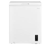 MIDEA Arcon Mini Congélateur Horizontal 142L Moteur Inverter Contrôle électronique de la Température Technologie D-TYPE Tube Paniers avec Poignée Mouvement Simple Silencieux 39dBA Faible