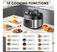 Midea Autocuiseur Électrique MY-CS6062WP 6 L 12 Programmes