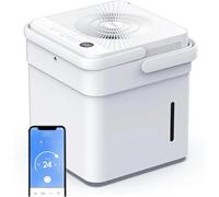 Midea Cube 20, déshumidificateur 20 l/jour, contrôle APP, drainage continu, sèche linge, mode intelligent et minuterie 24h, réservoir extensible de 12 L, couverture 40 m²/100 m³, R290