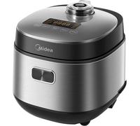 Midea Cuiseur de Riz Multifonction 2L, 9 Programmes, 4 Tasses pour 1-3 Personnes, Chauffage Avancé, Riz Prêt en 30 Min, Antiadhésif, Maintien au Chaud 24h et Minuteur, Panier Vapeur Inclus