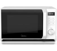 Midea Four à Micro-ondes 20L avec Grille 800W/1000W Blanc Panneau Semi-électronique