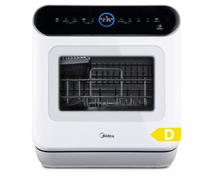 Midea Lave-vaisselle mini - 3 couverts, commande tactile IoT, 6+1 programmes