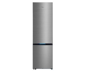 Midea MDRB600MIC46 - Combiné congélateur autonome, No Frost, Space Master avec grand volume utile (312 + 130 l), H x l x P : 2010 x 595 x 688 mm, 179 kWh/an, frais plus longtemps, hauteur et