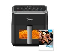 Midea MF-CY55K Friteuse à air avec fenêtre visible - 5,2L