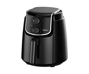 Midea MF-TN35D2 Friteuse à air 3,5 litres, Friteuse sans huile, température max 200 ℃, 60 minutes Minuteur, fonctions multiples, noir