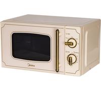 Midea MM720CJ7 Micro-ondes Solo 20LT Four Crème Style Rétro