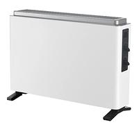 Midea NDK20-21AE Slim Style Convecteur thermique à économie d'énergie avec 3 niveaux de puissance et fonction antigel silencieux Blanc 2000 W