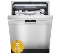 Midea SU 7.35X14BS Lave-vaisselle, 60 cm, partiellement intégré, avec WiFi, séchage supplémentaire, 8 programmes, 42 dB, délai de démarrage de 1 à 24 h, acier inoxydable