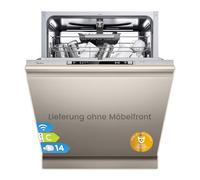 Midea SV 5.14K14C Lave-vaisselle, entièrement intégré, 60 cm, 14 places, encastrable, avec WiFi, 8 programmes, 44 dB, ouverture automatique, retard de démarrage de 0 à 24 h, acier inoxydable