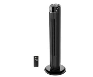 Midea Ventilateurs colonne avec Télécommande, Oscillation Silencieuse, Ventilateur Puissant, Affichage LED, 3 Modes, Minuterie 7 Heures, Design Intemporel et Élégant,FZ10-17JR
