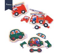 Mideer Baby Puzzle Car 3 pièces