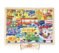 Mideer Busy Traffic Puzzle 100 pièces