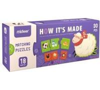 Mideer Comment faire un puzzle comparatif 30 pièces